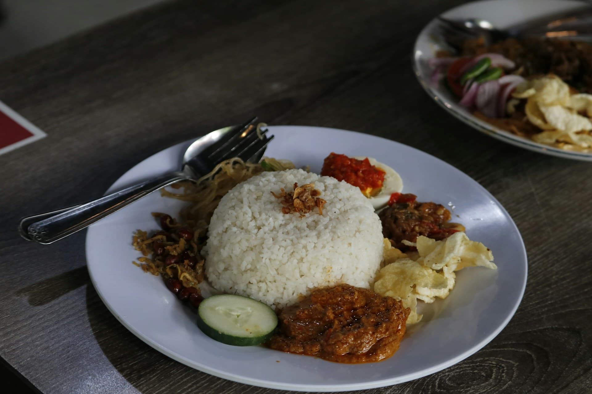 Vegetarian Nasi Lemak, Char Kway Teow & Laksa