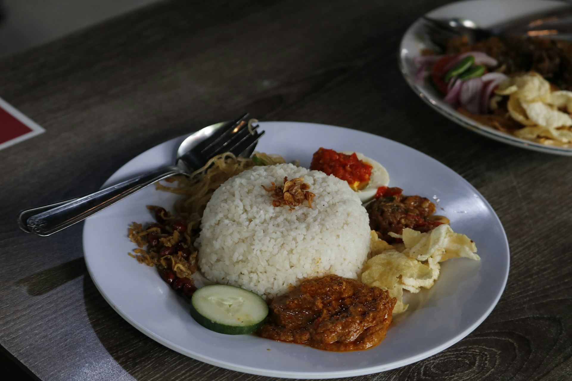 Vegetarian Nasi Lemak, Char Kway Teow & Laksa