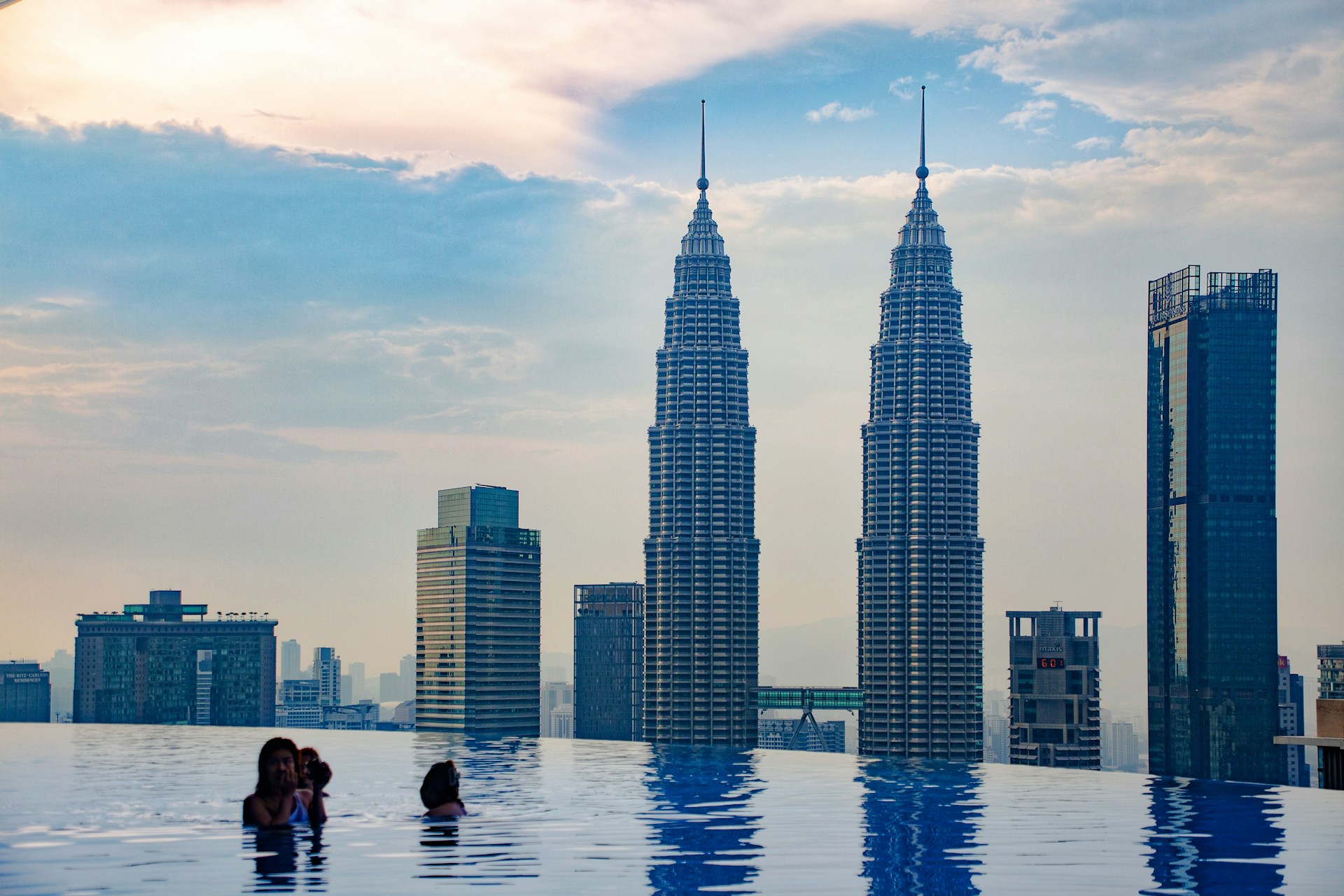 Relax at an Infinity Pool