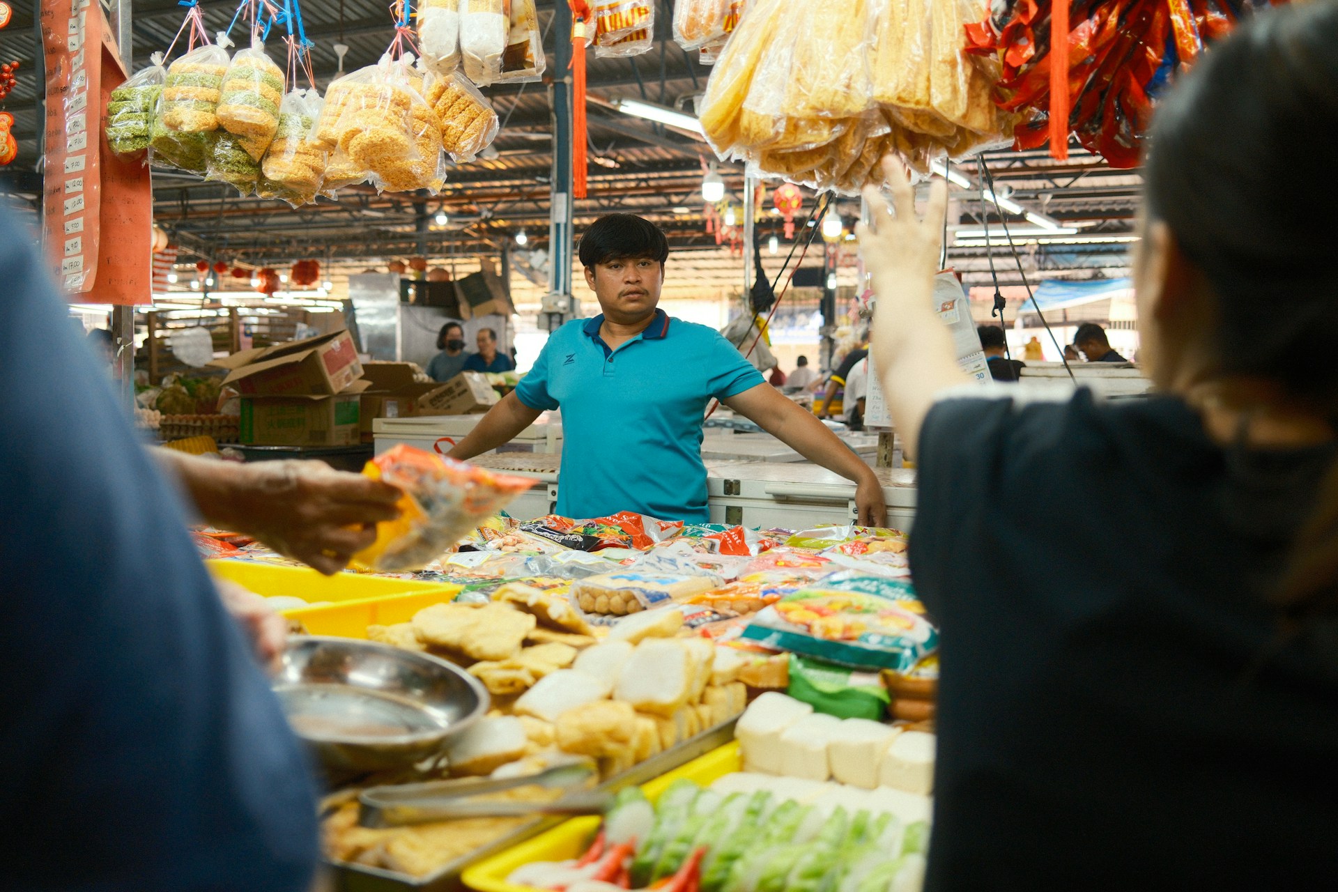 Hawker Stalls at Gurney Drive
